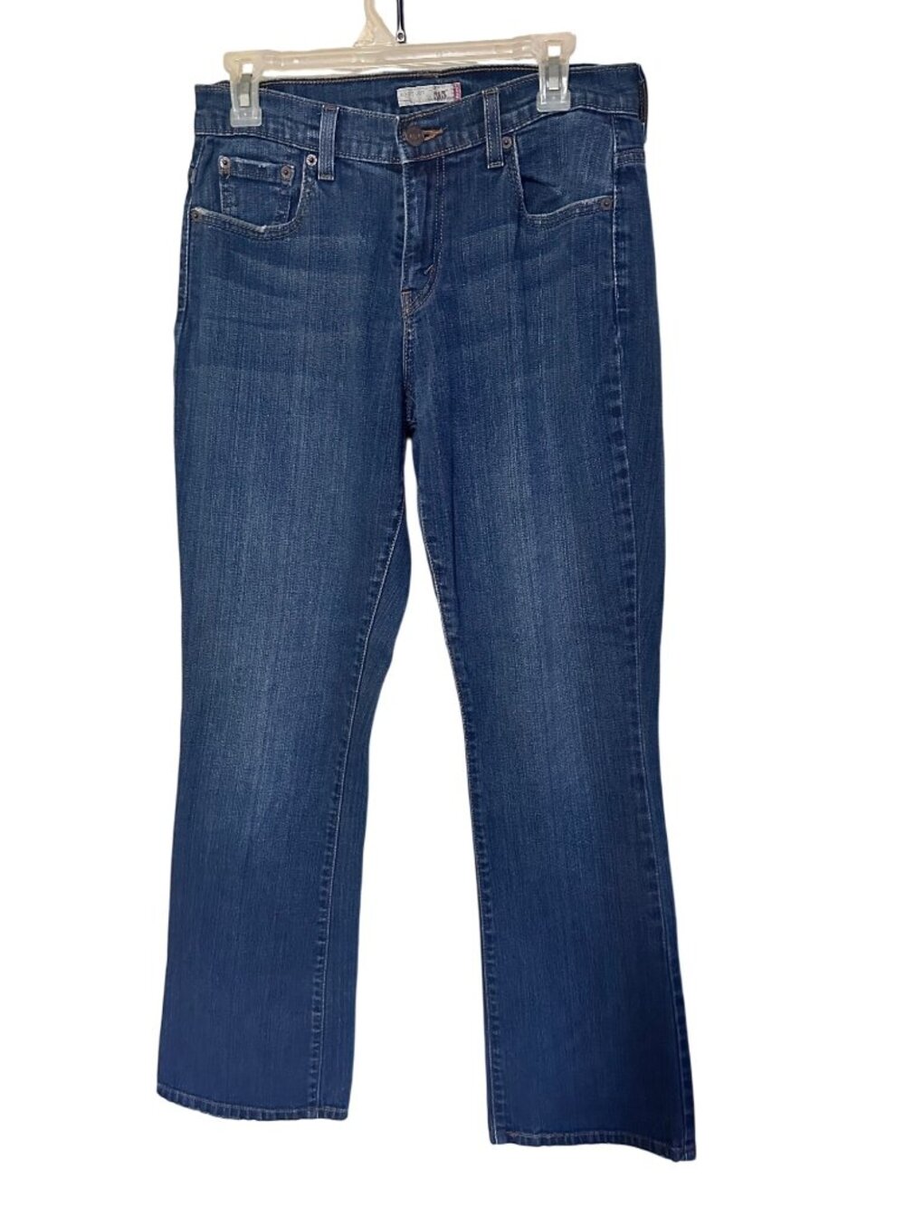 Levi's 515 boot cut blue medium wash jeans size 6